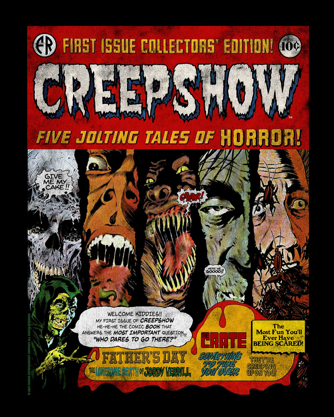 Fright-Rags | Five Jolting Tales of Horror Licensed Creepshow T