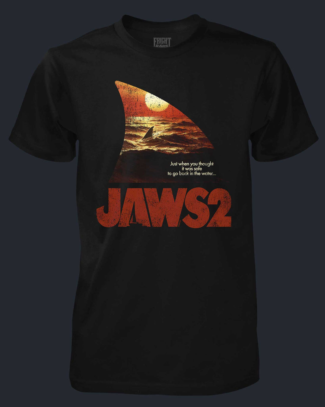 ヴィンテージ 70s 映画 JAWS 2 ジョーズ リンガー Tシャツ 1978 ヴィンテージ 70s 映画 JAWS 2 ジョーズ リンガー Tシャツ 1978