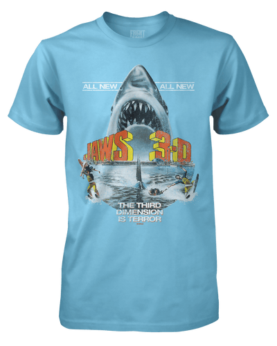 Jaws 3D Classic Shirt DTG 