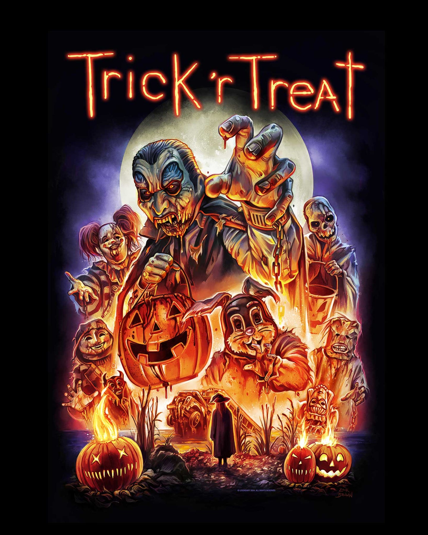 FrightRags Trick 'r Treat The School Bus Massacre Licensed Tee