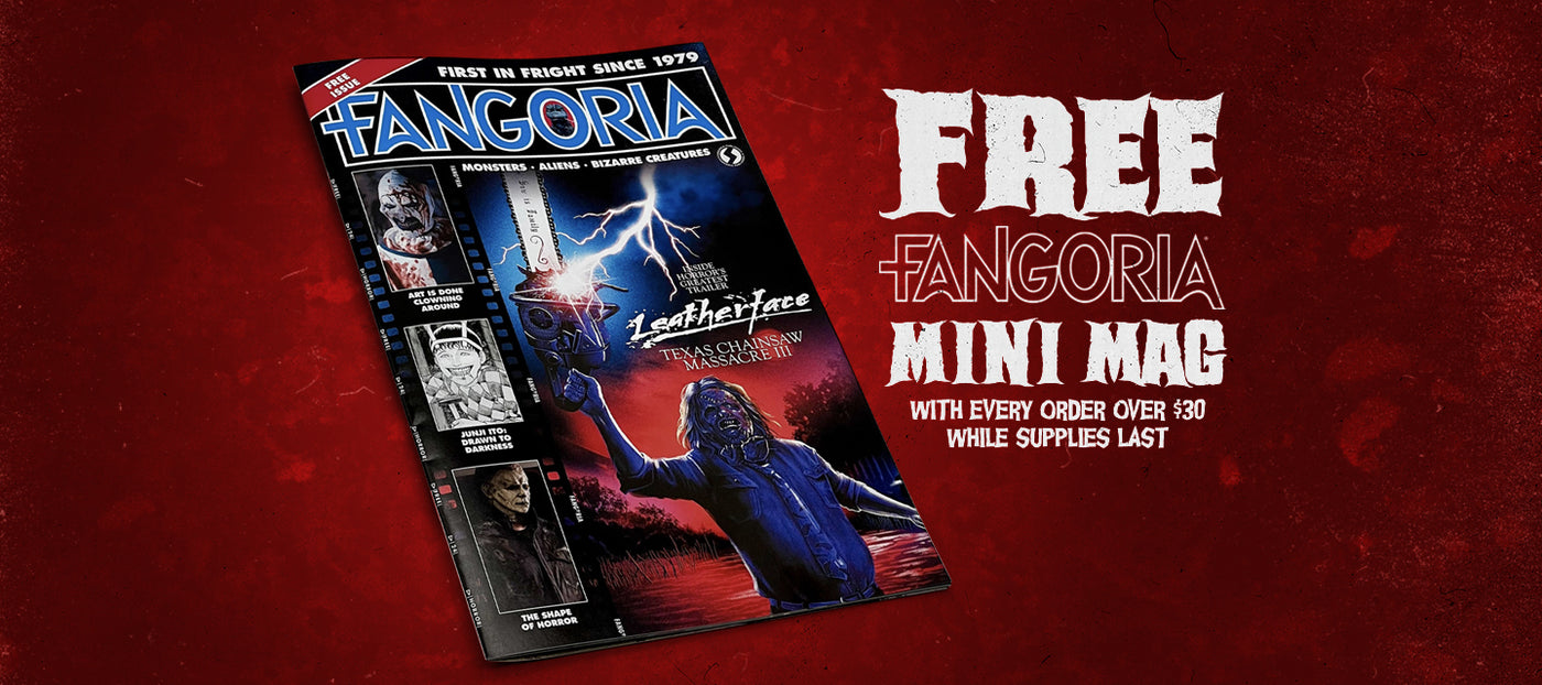 Free Fangoria mini-magazine with every order over $30