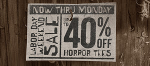 Labor Day Weekend Sale
