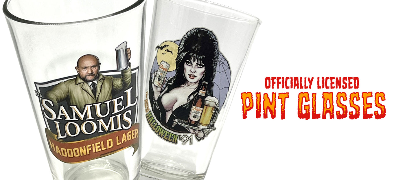 Horror Pint Glasses