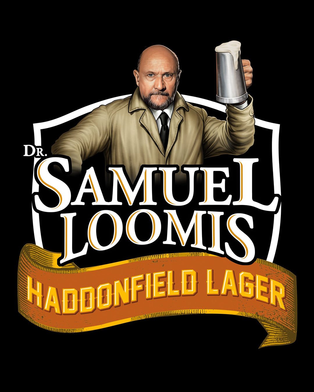 T-shirt Halloween Samuel Loomis – Haddonfield Camp – Neuf Avec étiquettes