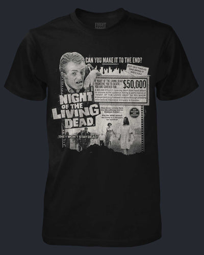 Night of the Living Dead - Insurance Policy Shirt Fright-Rags