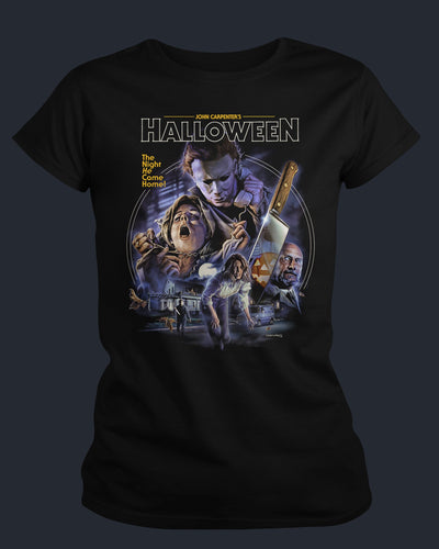 Halloween - 40th Anniversary - Womens Shirt Fright-Rags