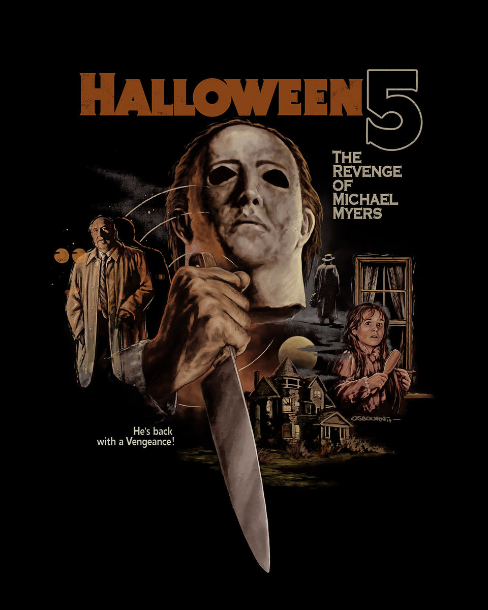 HALLOWEEN 5 THE REVENGE OF MICHAEL MYERS Michael Myers Halloween Halloween 5 Cast