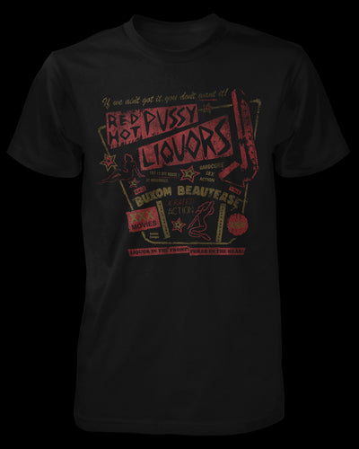Red Hot Pussy Liquors Shirt Fright-Rags