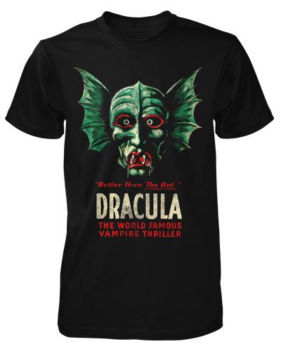Dracula: The World Famous Vampire Thriller Shirt Fright-Rags