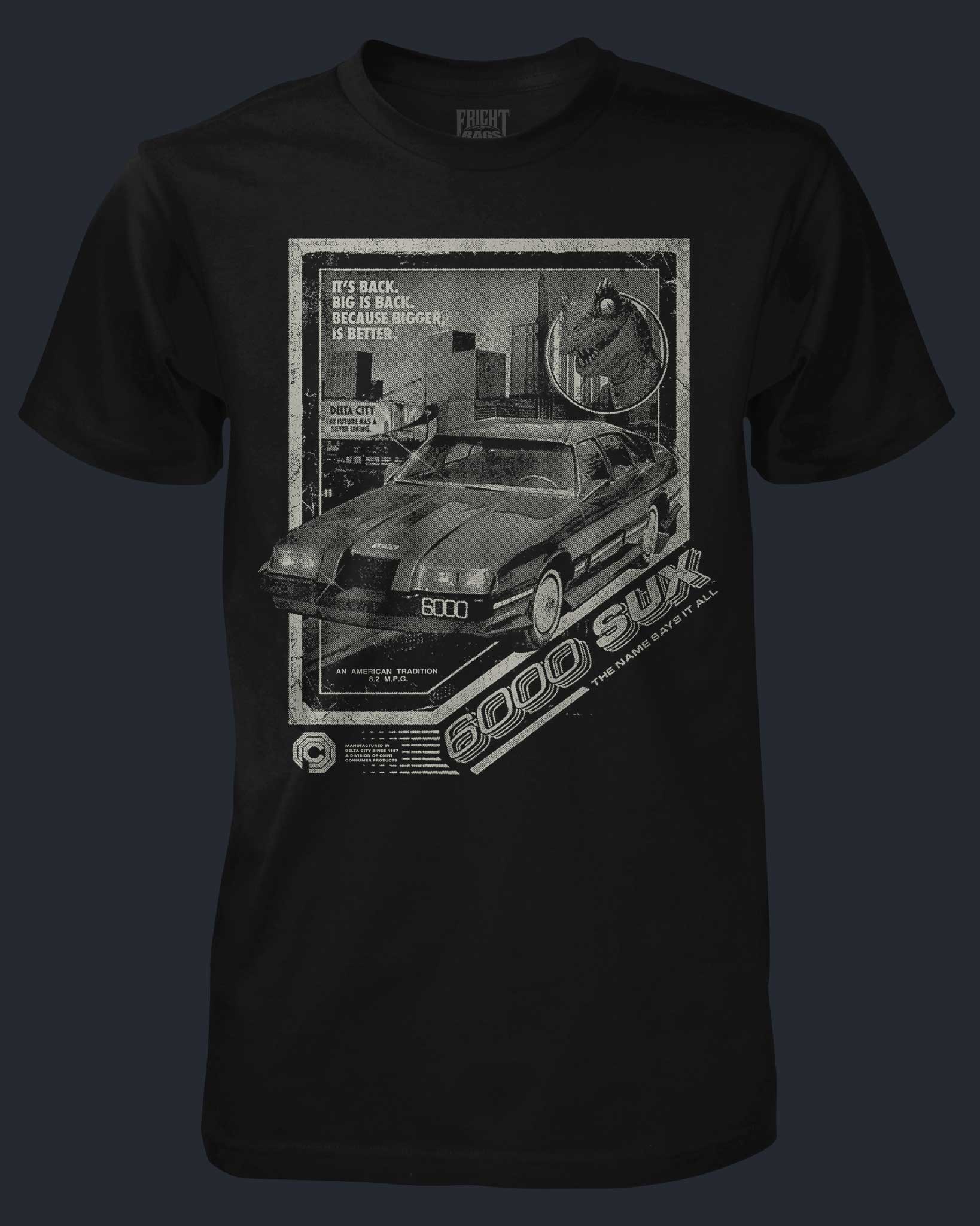 Fright-Rags | 6000 SUX Licensed Robocop T-Shirt – Fright-Rags