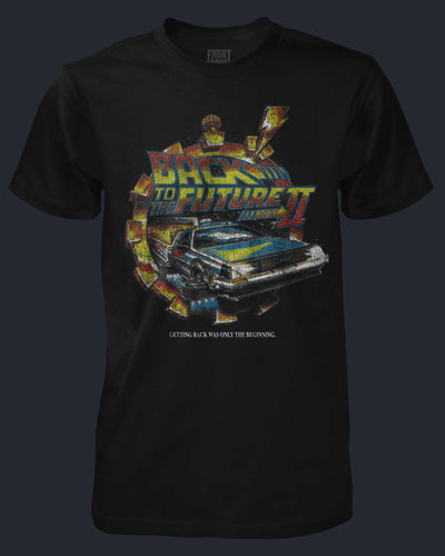 Back to the Future Part 2 Shirt Fright-Rags