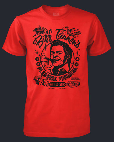 Biff Tannen's Pleasure Paradise Shirt Fright-Rags