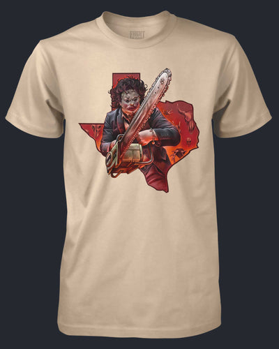 The Texas Chainsaw Massacre - Leatherface Shirt Fright-Rags