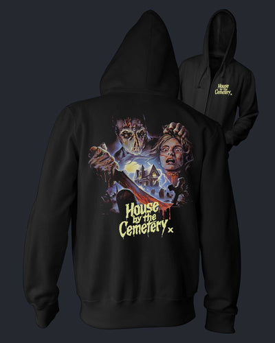 The House by the Cemetery - Zippered Hoodie