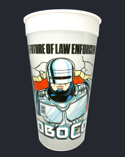 Robocop Souvenir Cup Glassware Tiny Fish